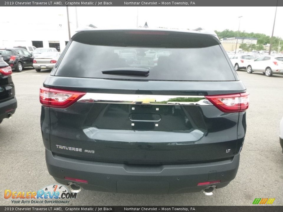 2019 Chevrolet Traverse LT AWD Graphite Metallic / Jet Black Photo #4