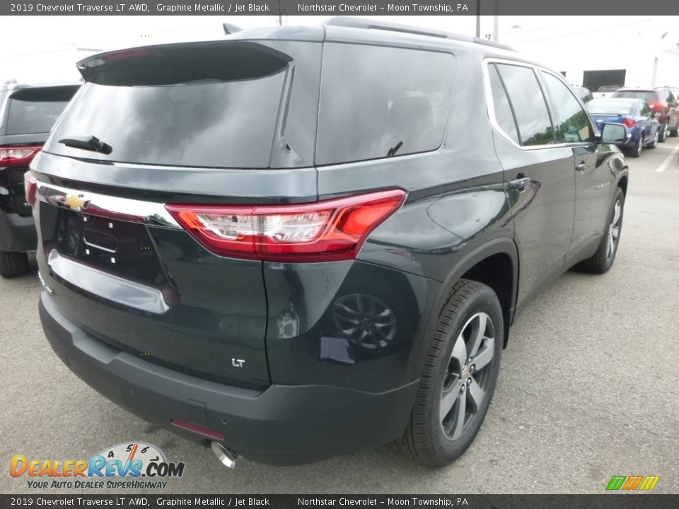 2019 Chevrolet Traverse LT AWD Graphite Metallic / Jet Black Photo #5
