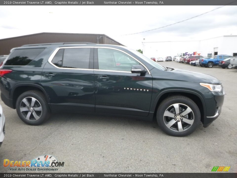 2019 Chevrolet Traverse LT AWD Graphite Metallic / Jet Black Photo #6