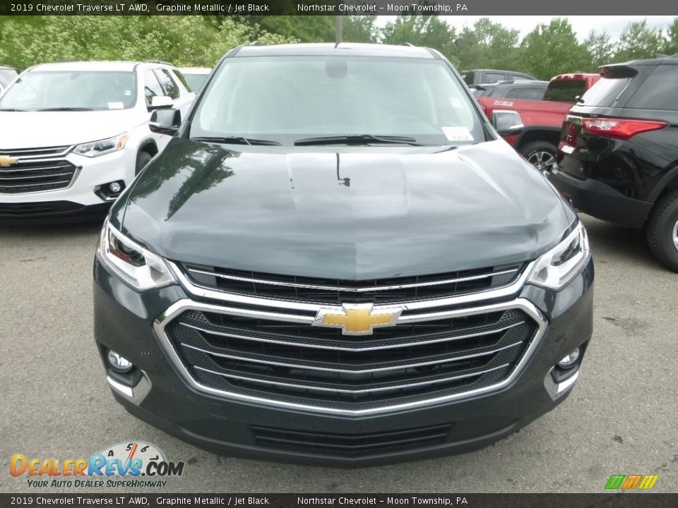 2019 Chevrolet Traverse LT AWD Graphite Metallic / Jet Black Photo #8
