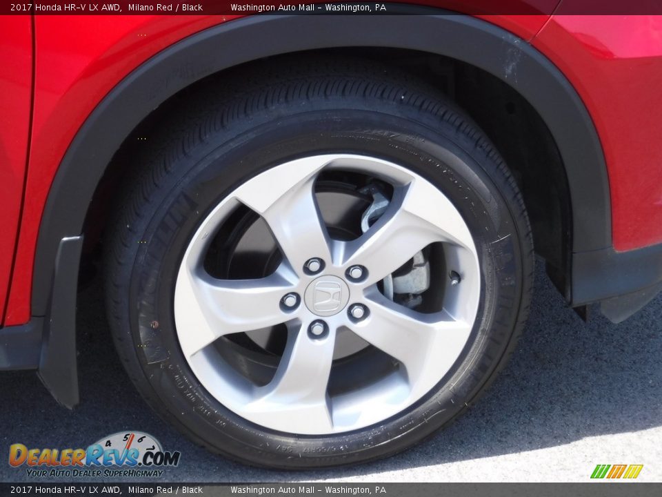 2017 Honda HR-V LX AWD Milano Red / Black Photo #3