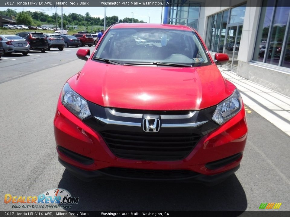 2017 Honda HR-V LX AWD Milano Red / Black Photo #4