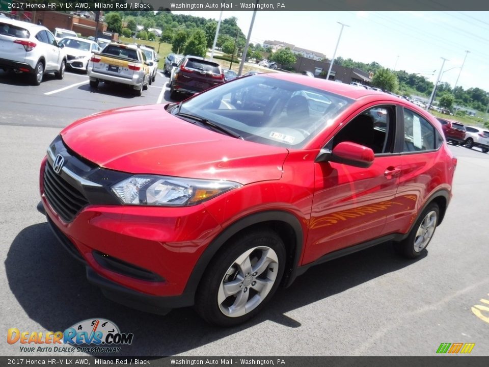 2017 Honda HR-V LX AWD Milano Red / Black Photo #5