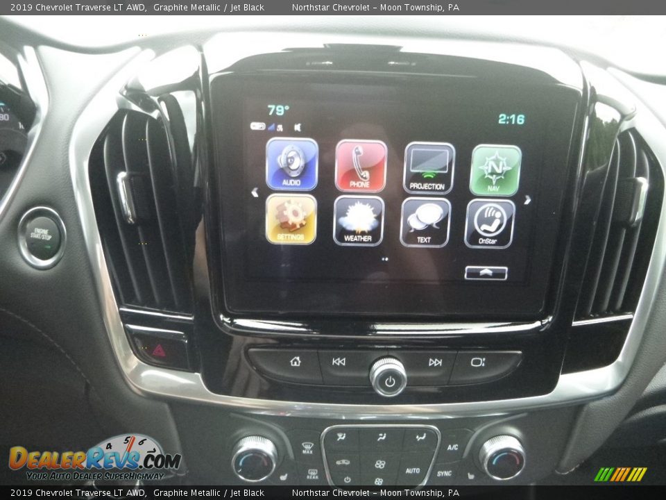 2019 Chevrolet Traverse LT AWD Graphite Metallic / Jet Black Photo #19