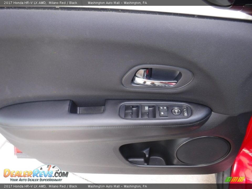 2017 Honda HR-V LX AWD Milano Red / Black Photo #11
