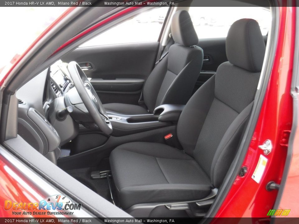 2017 Honda HR-V LX AWD Milano Red / Black Photo #14