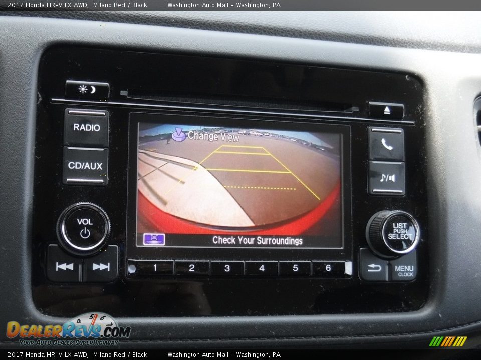 2017 Honda HR-V LX AWD Milano Red / Black Photo #17