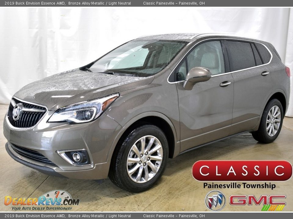 2019 Buick Envision Essence AWD Bronze Alloy Metallic / Light Neutral Photo #1