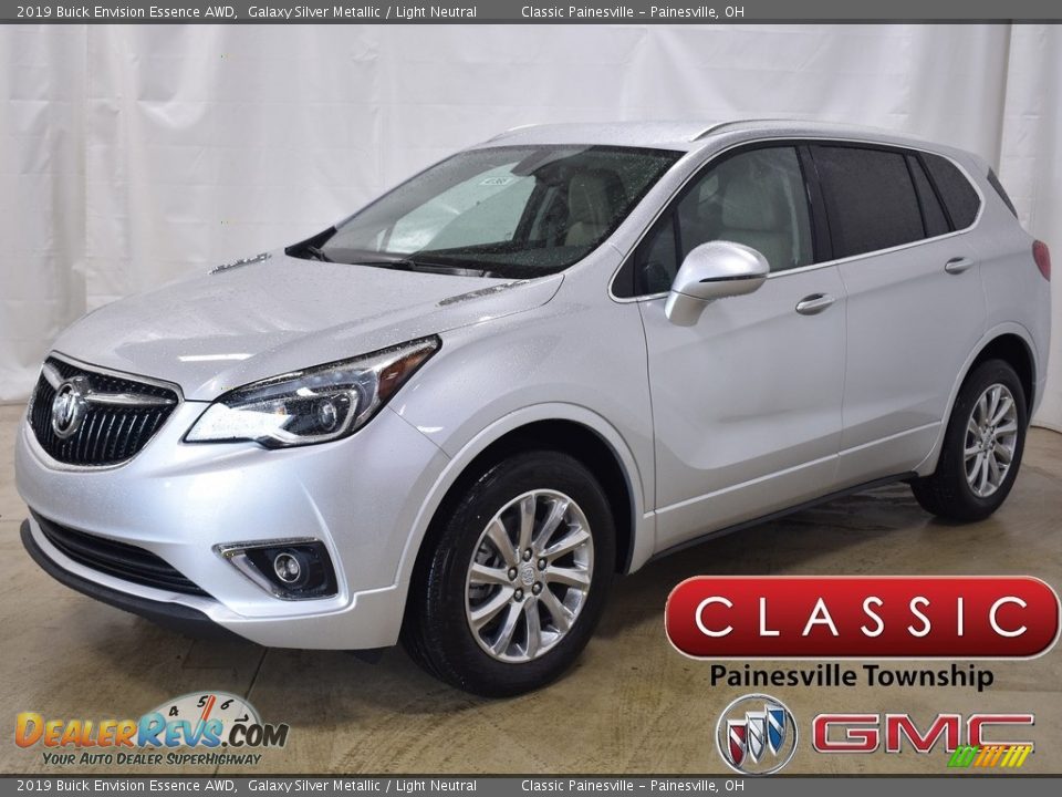 2019 Buick Envision Essence AWD Galaxy Silver Metallic / Light Neutral Photo #1