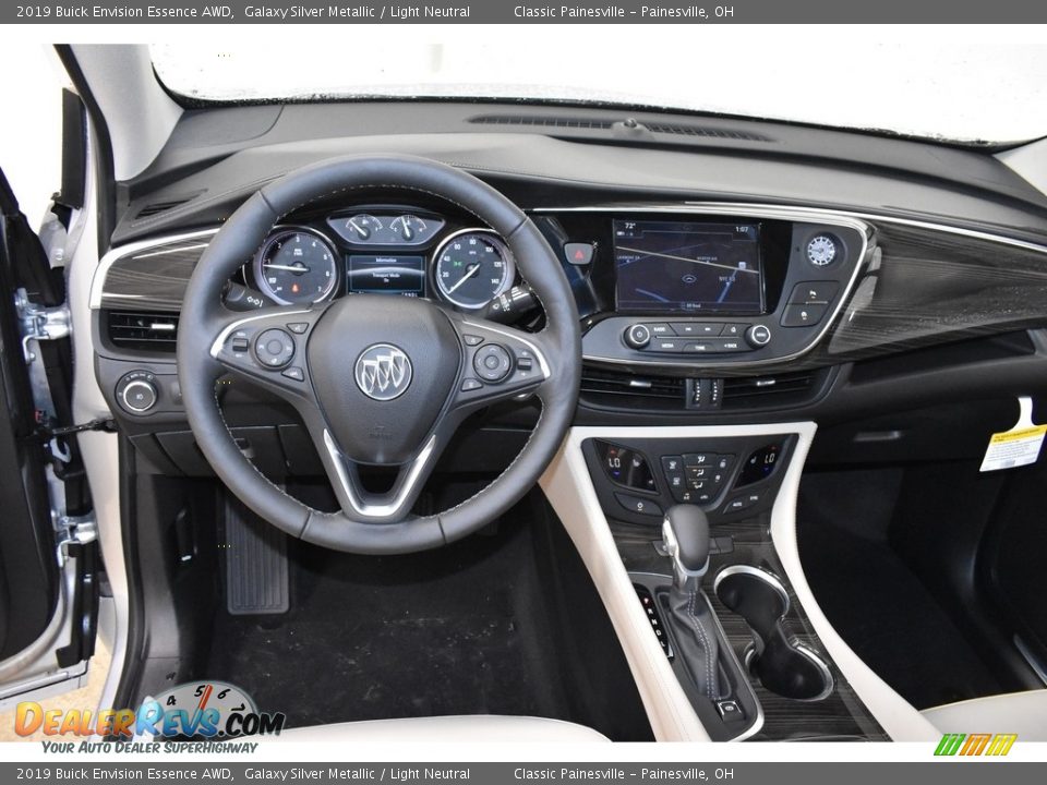 2019 Buick Envision Essence AWD Galaxy Silver Metallic / Light Neutral Photo #8