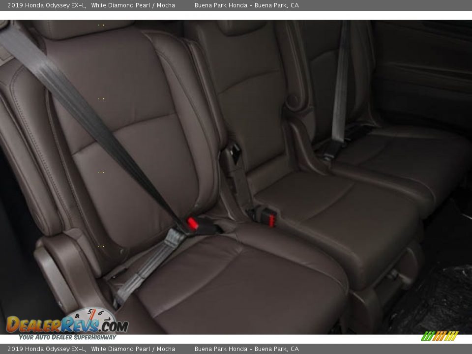 2019 Honda Odyssey EX-L White Diamond Pearl / Mocha Photo #36