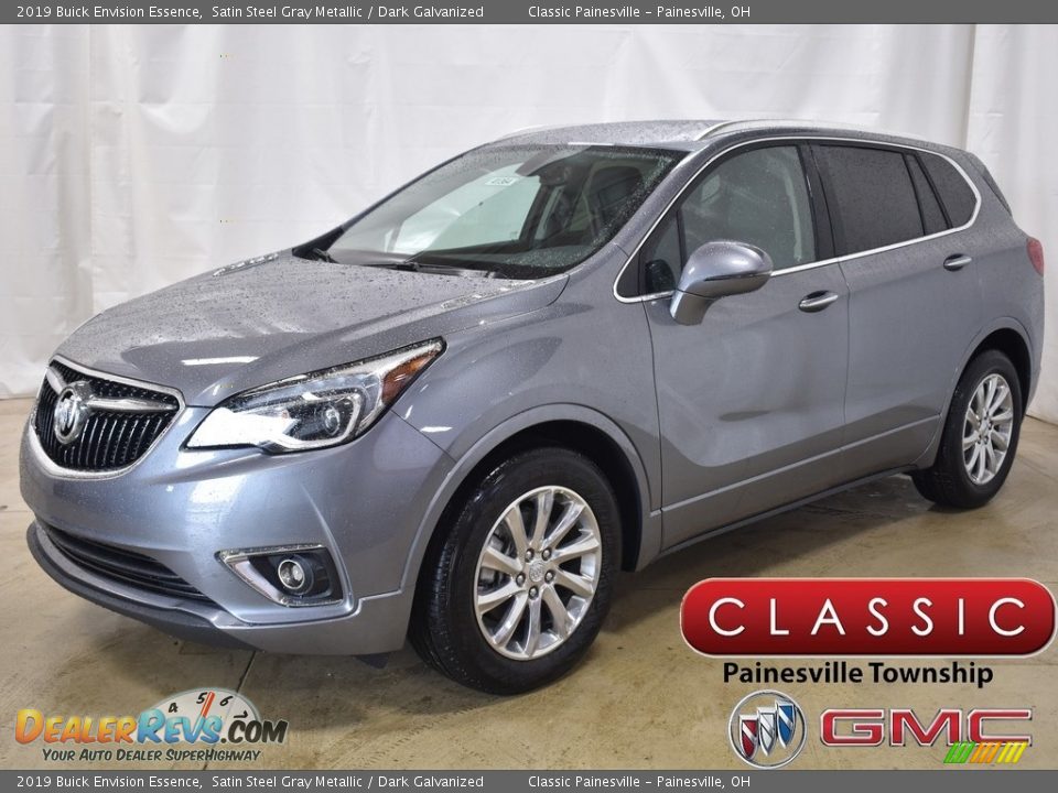 2019 Buick Envision Essence Satin Steel Gray Metallic / Dark Galvanized Photo #1