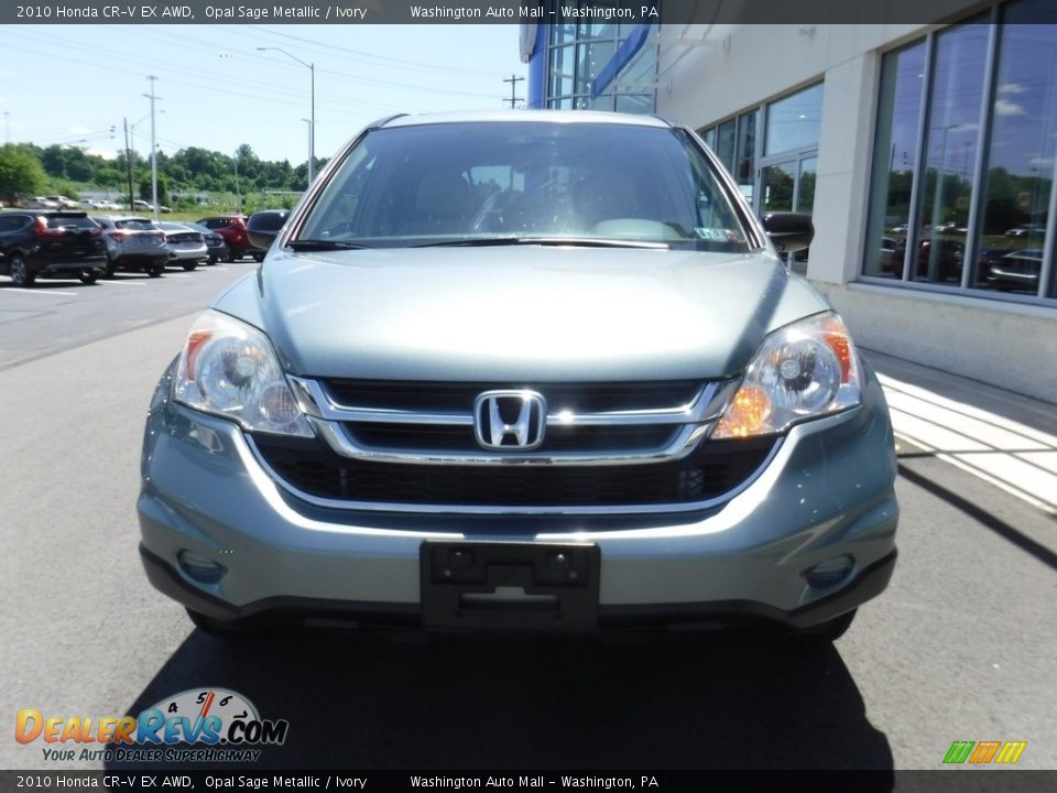 2010 Honda CR-V EX AWD Opal Sage Metallic / Ivory Photo #5