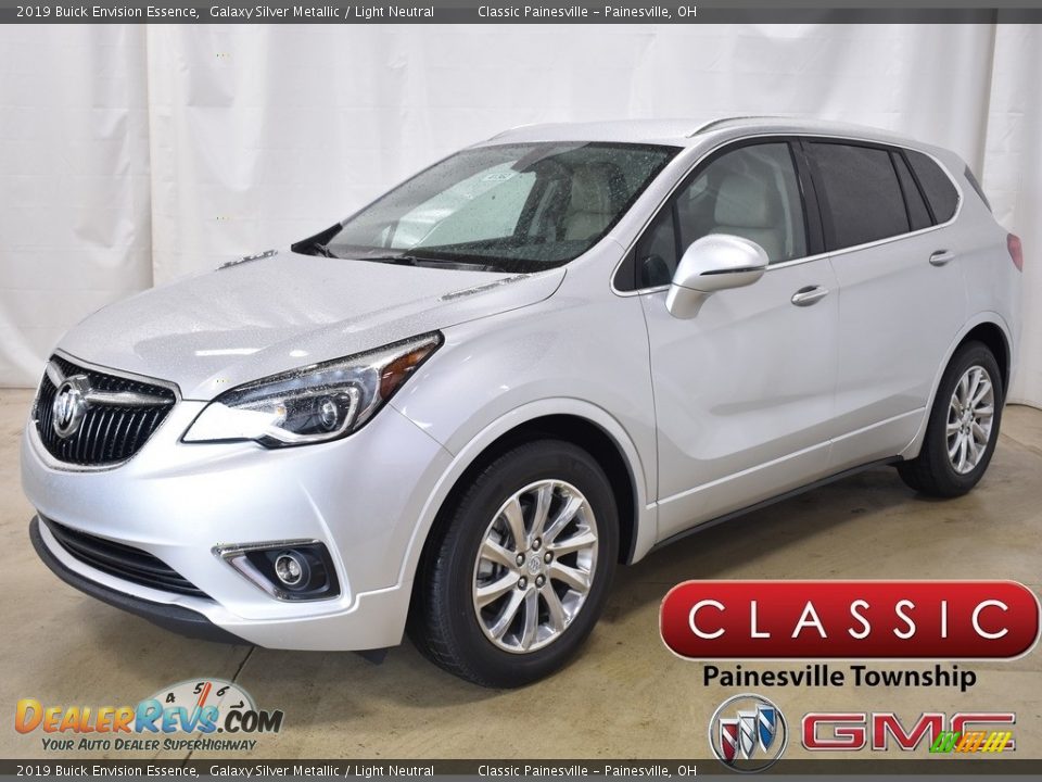 2019 Buick Envision Essence Galaxy Silver Metallic / Light Neutral Photo #1