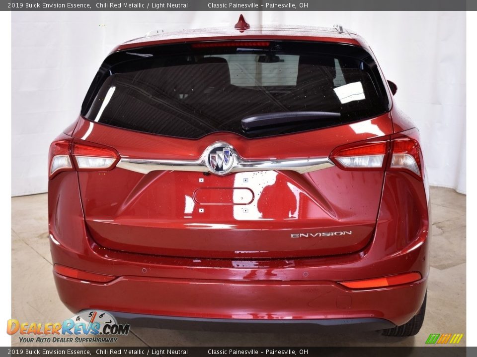 2019 Buick Envision Essence Chili Red Metallic / Light Neutral Photo #3