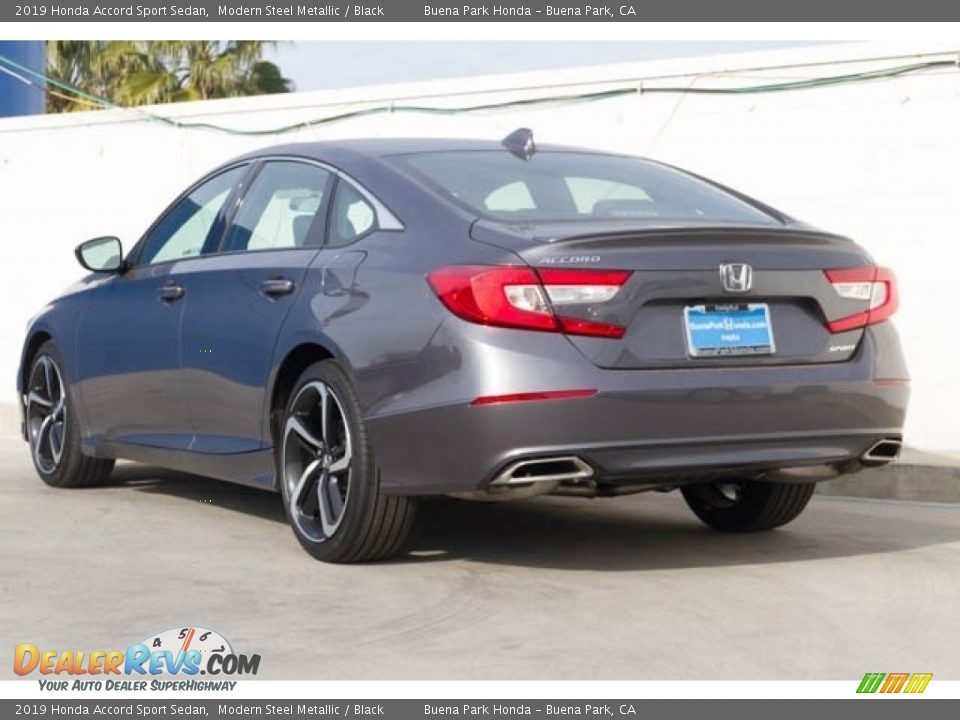 2019 Honda Accord Sport Sedan Modern Steel Metallic / Black Photo #2