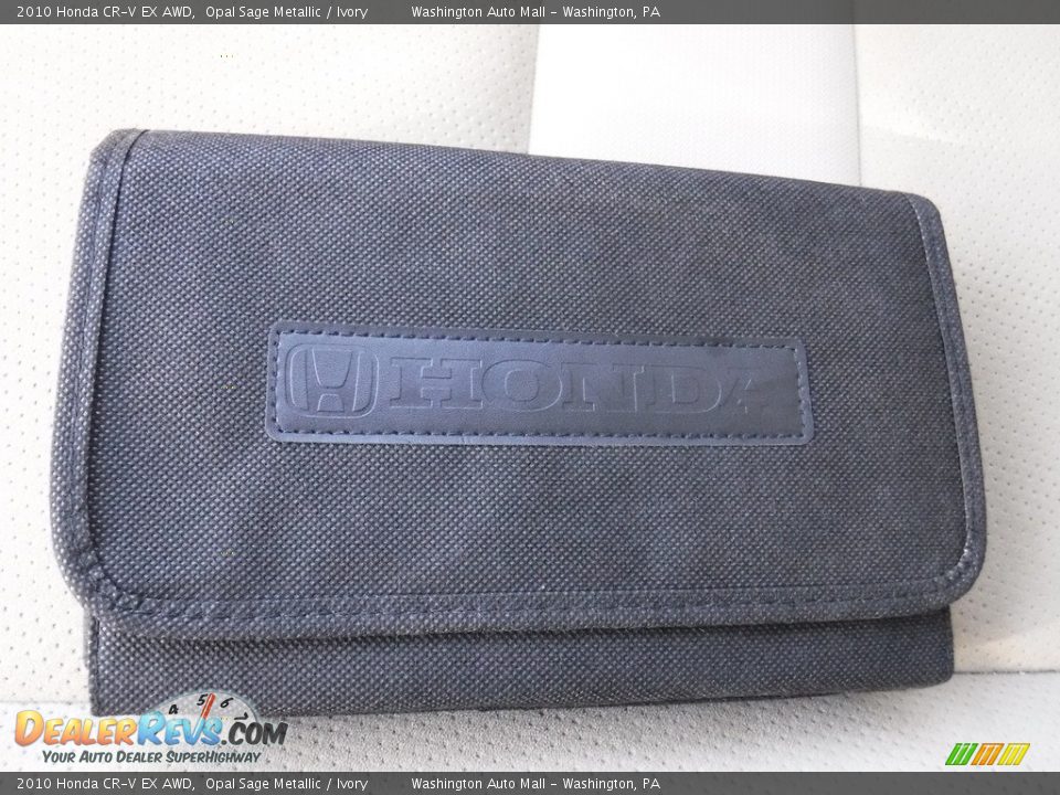 2010 Honda CR-V EX AWD Opal Sage Metallic / Ivory Photo #22