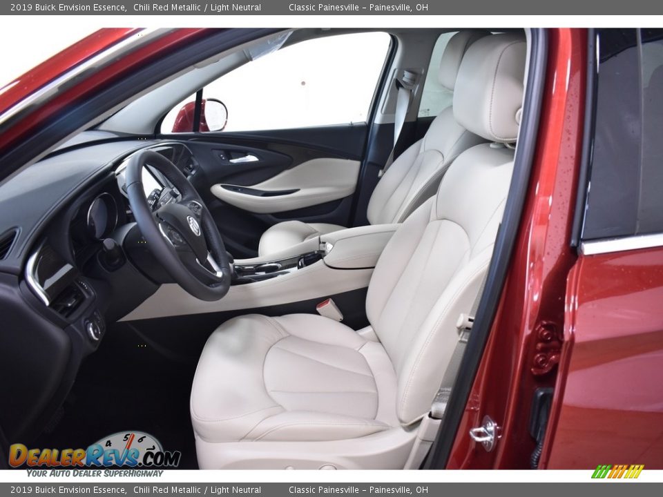 2019 Buick Envision Essence Chili Red Metallic / Light Neutral Photo #6