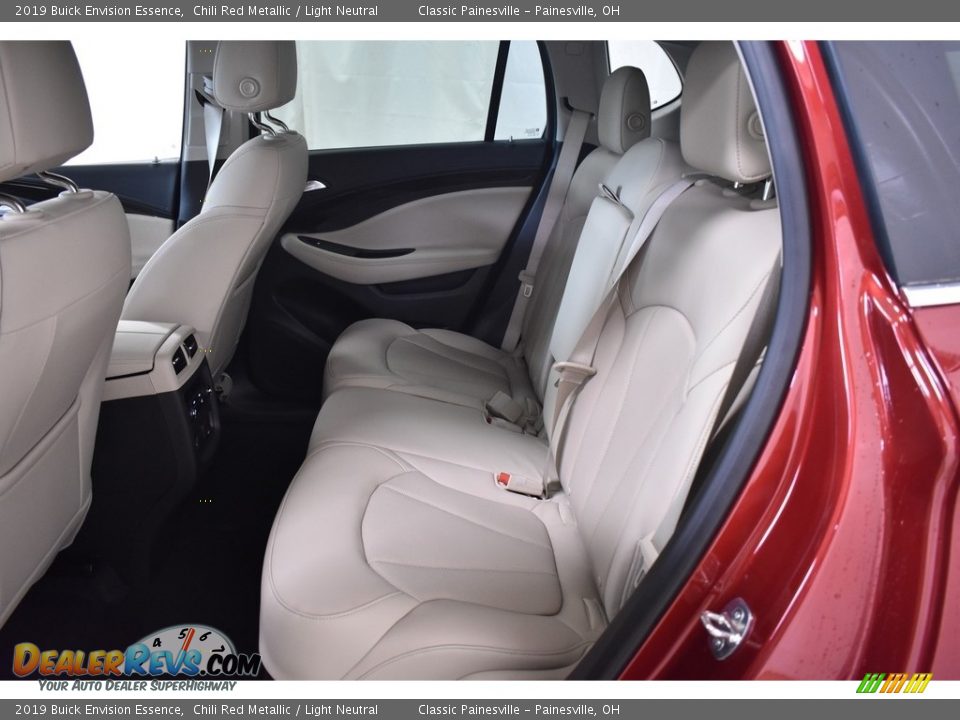2019 Buick Envision Essence Chili Red Metallic / Light Neutral Photo #7