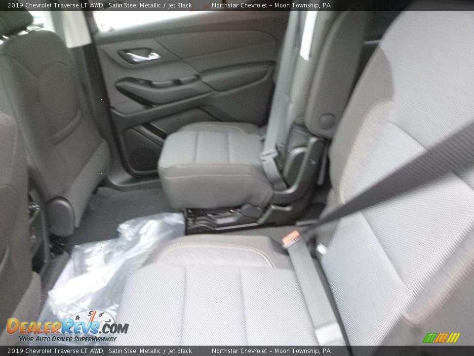2019 Chevrolet Traverse LT AWD Satin Steel Metallic / Jet Black Photo #12