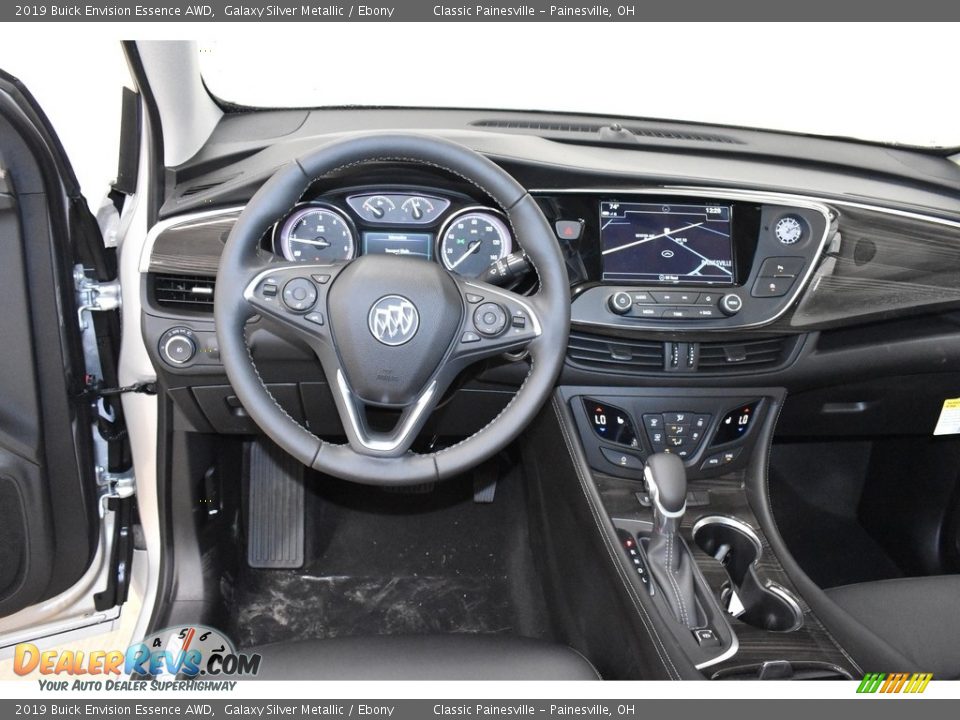 2019 Buick Envision Essence AWD Galaxy Silver Metallic / Ebony Photo #9