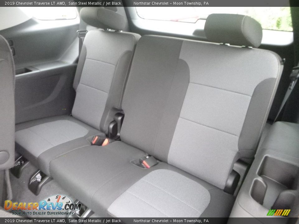 2019 Chevrolet Traverse LT AWD Satin Steel Metallic / Jet Black Photo #14