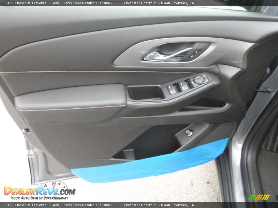 2019 Chevrolet Traverse LT AWD Satin Steel Metallic / Jet Black Photo #15