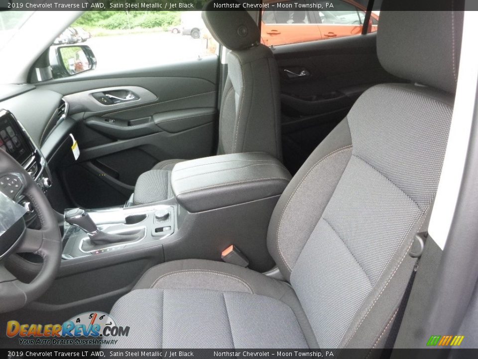2019 Chevrolet Traverse LT AWD Satin Steel Metallic / Jet Black Photo #16