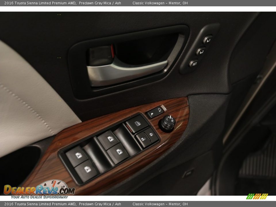 2016 Toyota Sienna Limited Premium AWD Predawn Gray Mica / Ash Photo #5