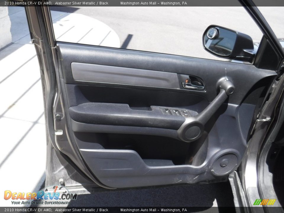 2010 Honda CR-V EX AWD Alabaster Silver Metallic / Black Photo #13