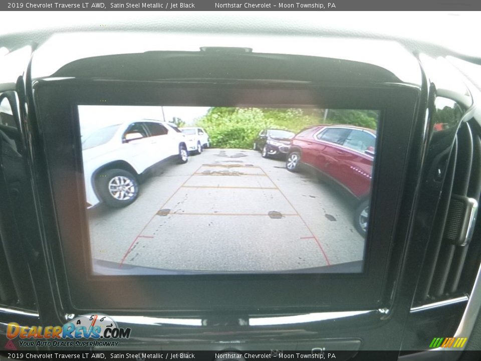 2019 Chevrolet Traverse LT AWD Satin Steel Metallic / Jet Black Photo #19