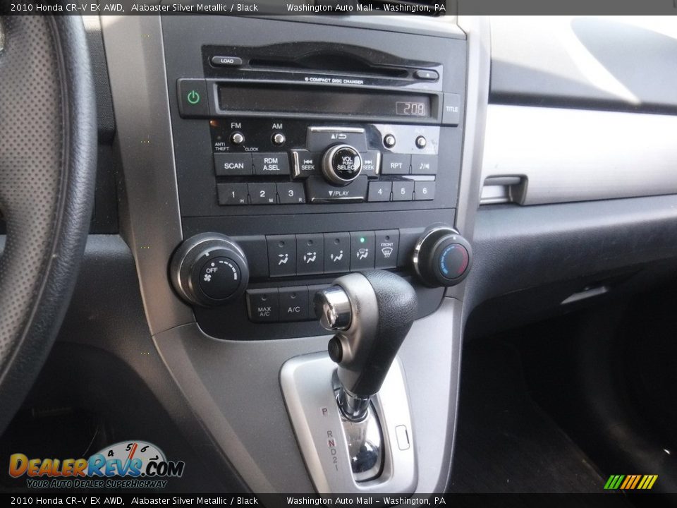 2010 Honda CR-V EX AWD Alabaster Silver Metallic / Black Photo #14