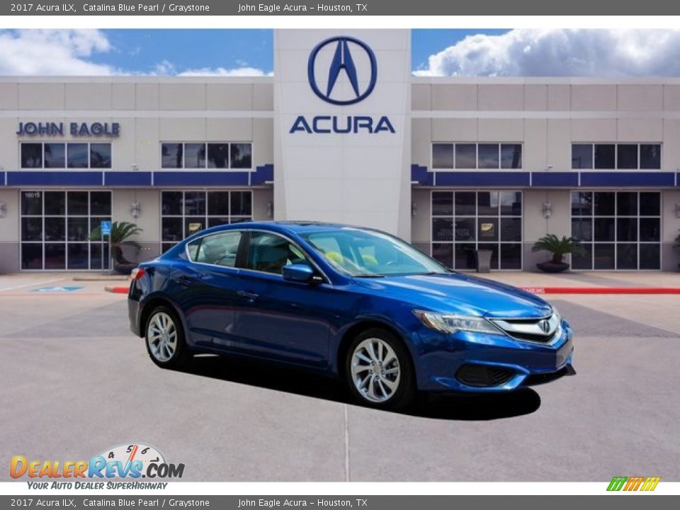 2017 Acura ILX Catalina Blue Pearl / Graystone Photo #1