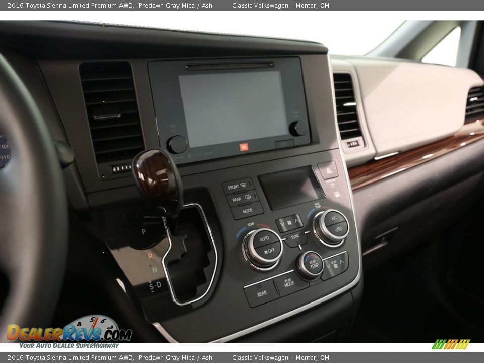 2016 Toyota Sienna Limited Premium AWD Predawn Gray Mica / Ash Photo #11