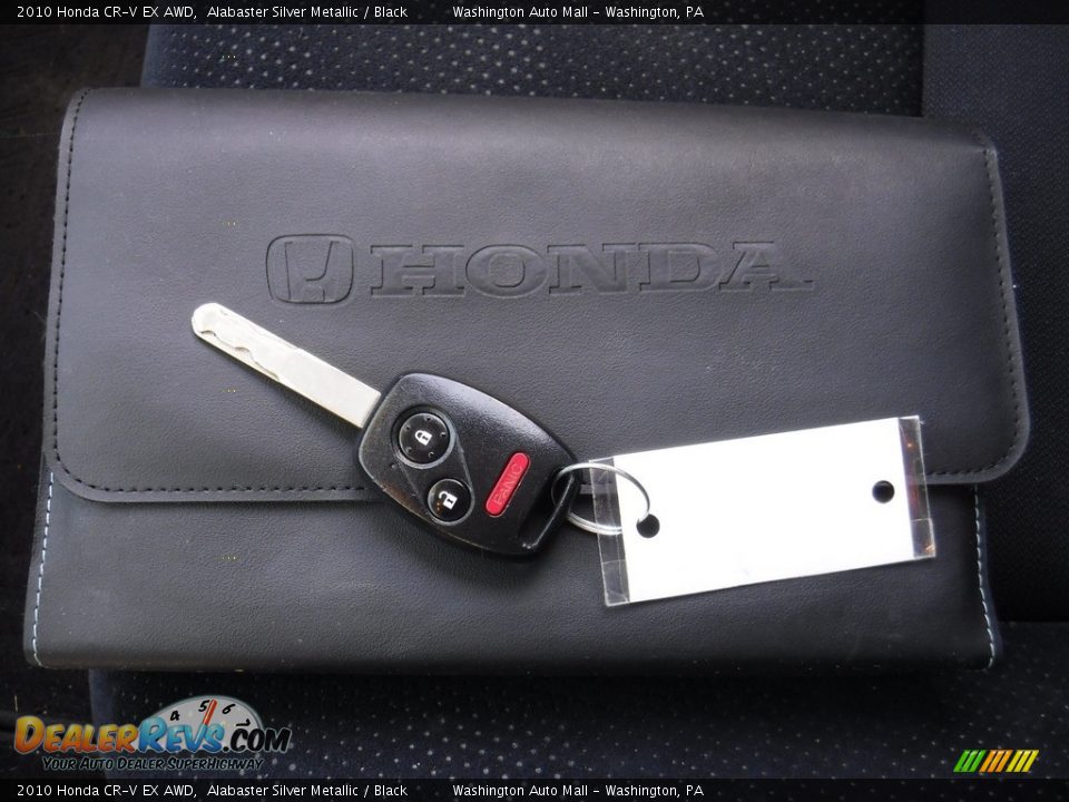 2010 Honda CR-V EX AWD Alabaster Silver Metallic / Black Photo #18