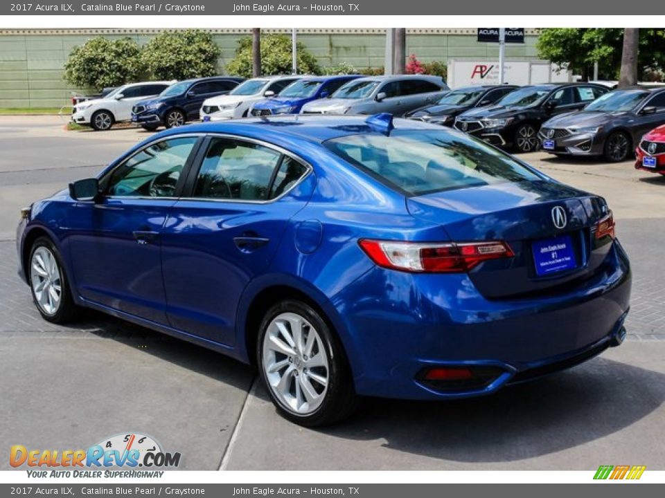 2017 Acura ILX Catalina Blue Pearl / Graystone Photo #5