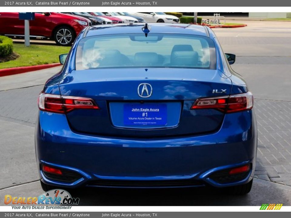 2017 Acura ILX Catalina Blue Pearl / Graystone Photo #6