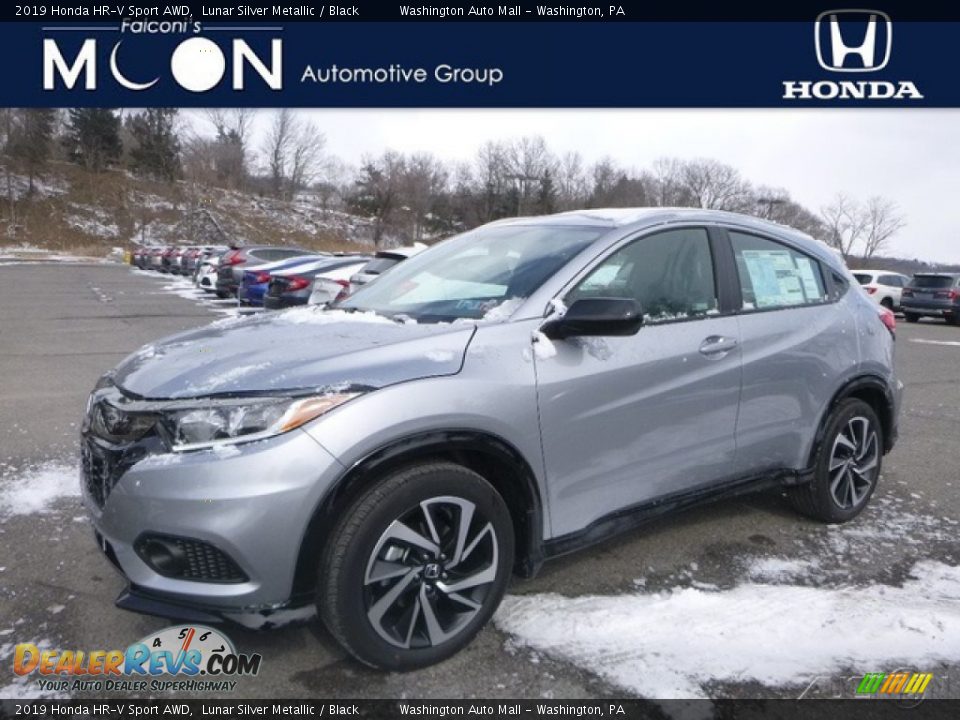 2019 Honda HR-V Sport AWD Lunar Silver Metallic / Black Photo #1