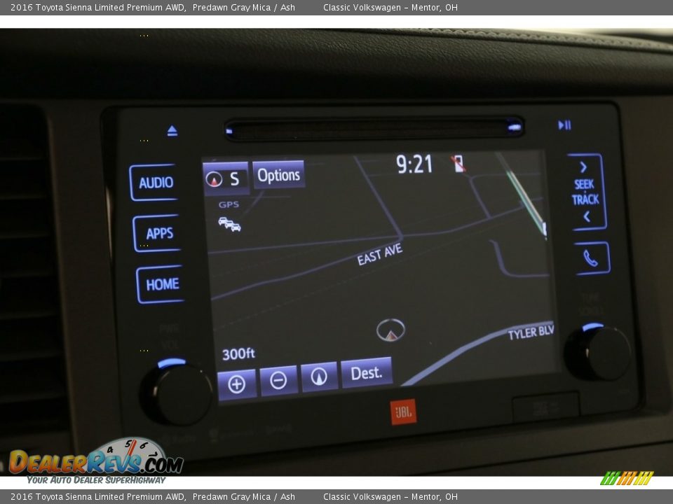 2016 Toyota Sienna Limited Premium AWD Predawn Gray Mica / Ash Photo #16