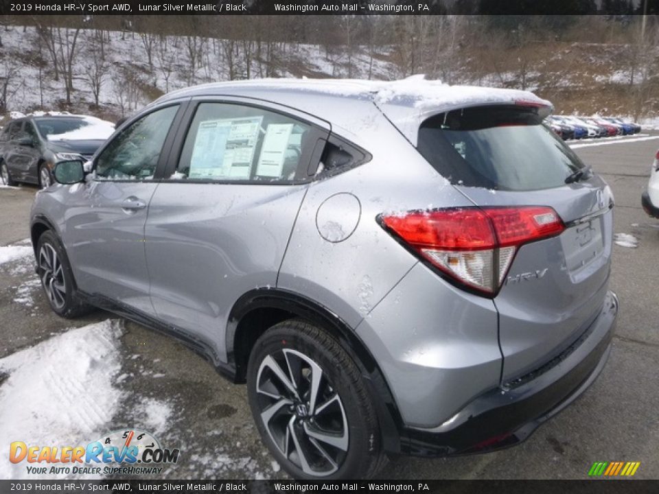 2019 Honda HR-V Sport AWD Lunar Silver Metallic / Black Photo #3