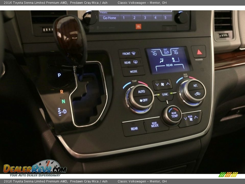2016 Toyota Sienna Limited Premium AWD Predawn Gray Mica / Ash Photo #18