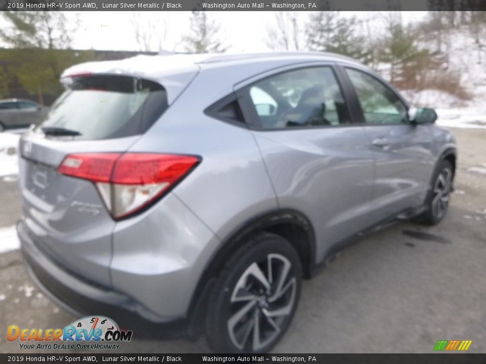 2019 Honda HR-V Sport AWD Lunar Silver Metallic / Black Photo #5