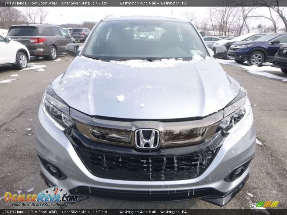 2019 Honda HR-V Sport AWD Lunar Silver Metallic / Black Photo #7