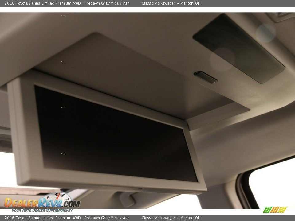 2016 Toyota Sienna Limited Premium AWD Predawn Gray Mica / Ash Photo #26