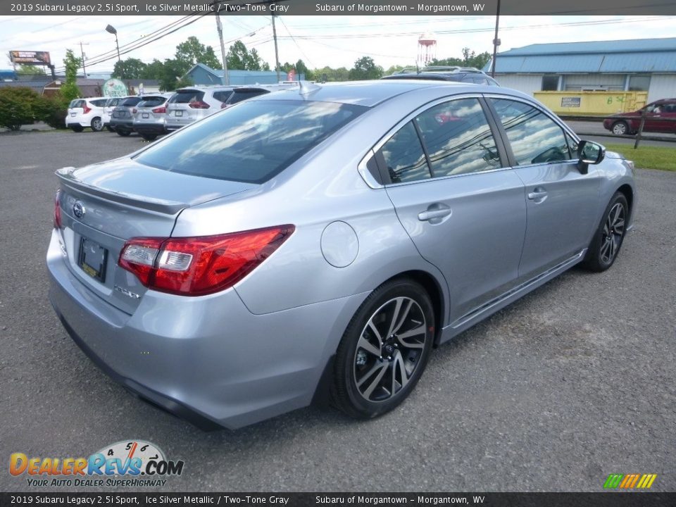 2019 Subaru Legacy 2.5i Sport Ice Silver Metallic / Two-Tone Gray Photo #4