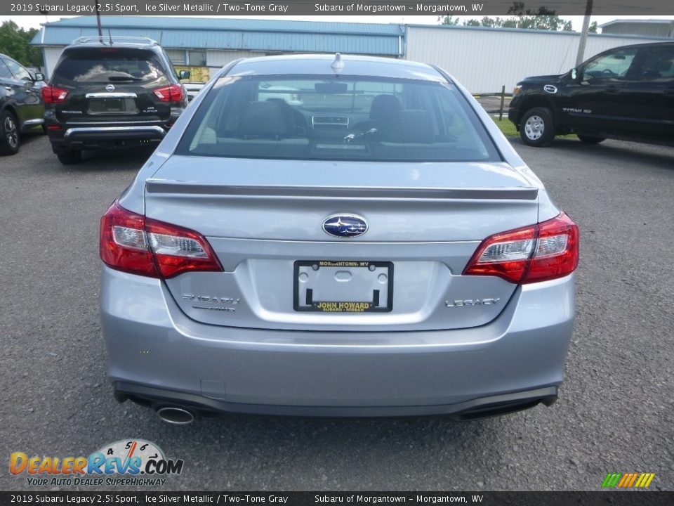 2019 Subaru Legacy 2.5i Sport Ice Silver Metallic / Two-Tone Gray Photo #5
