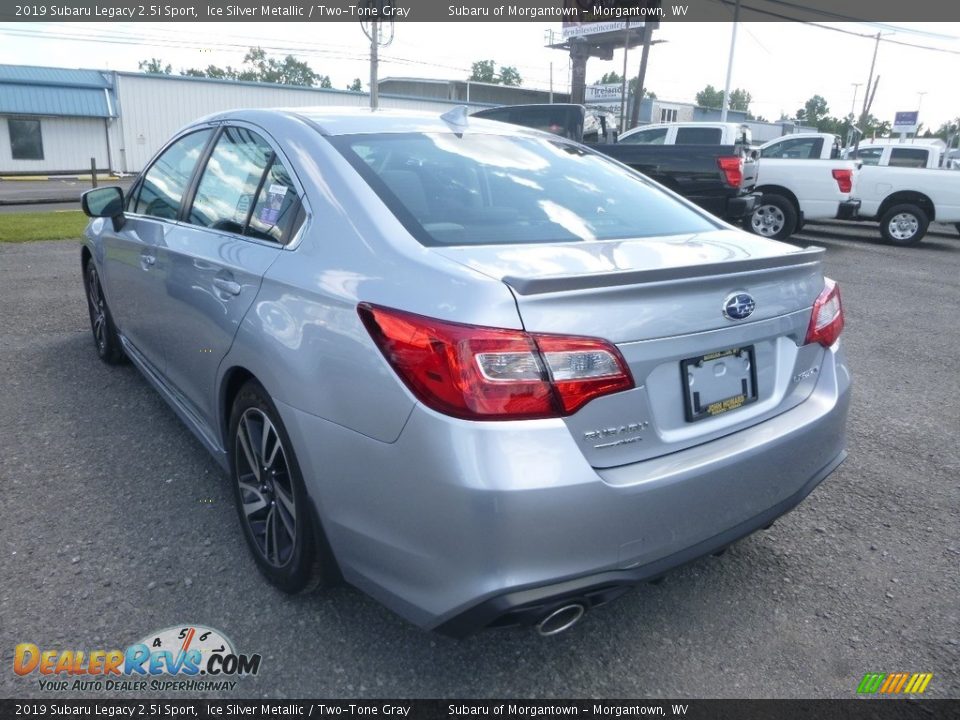 2019 Subaru Legacy 2.5i Sport Ice Silver Metallic / Two-Tone Gray Photo #6