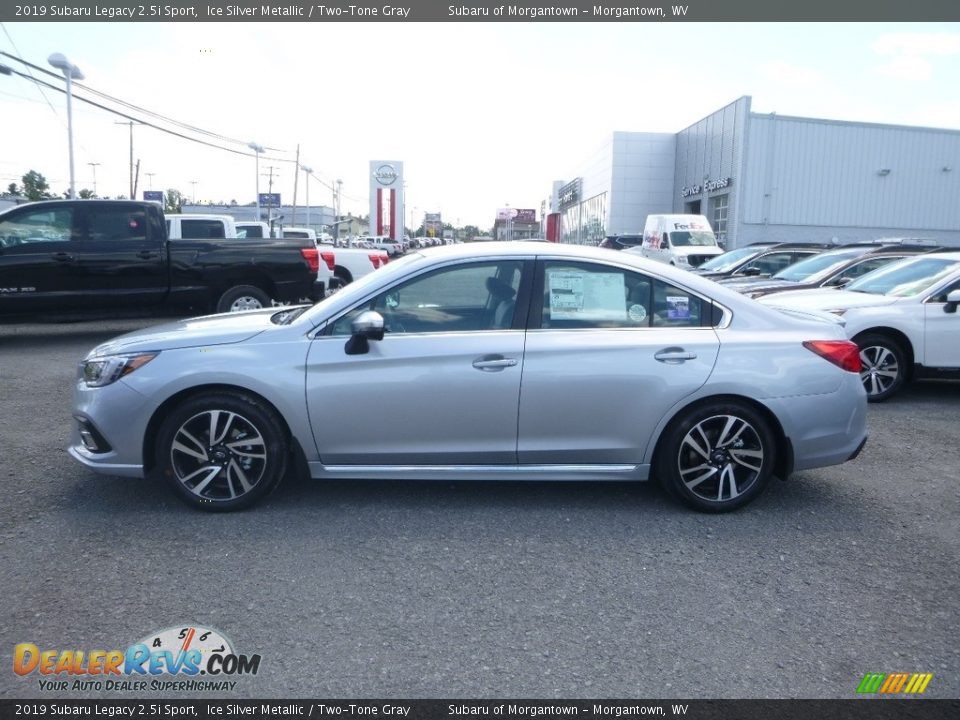 2019 Subaru Legacy 2.5i Sport Ice Silver Metallic / Two-Tone Gray Photo #7