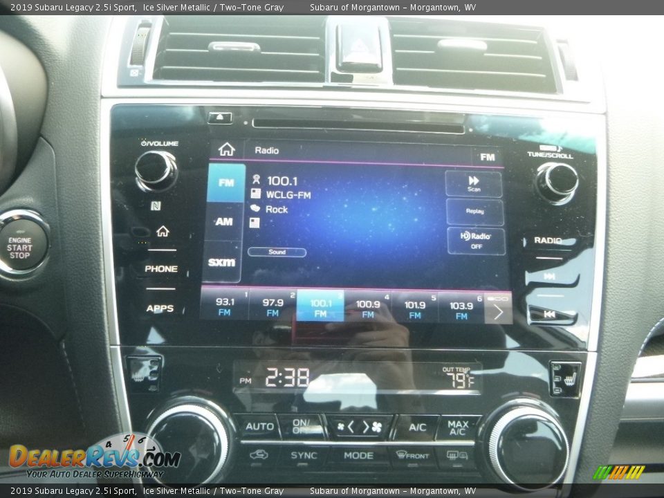 2019 Subaru Legacy 2.5i Sport Ice Silver Metallic / Two-Tone Gray Photo #16