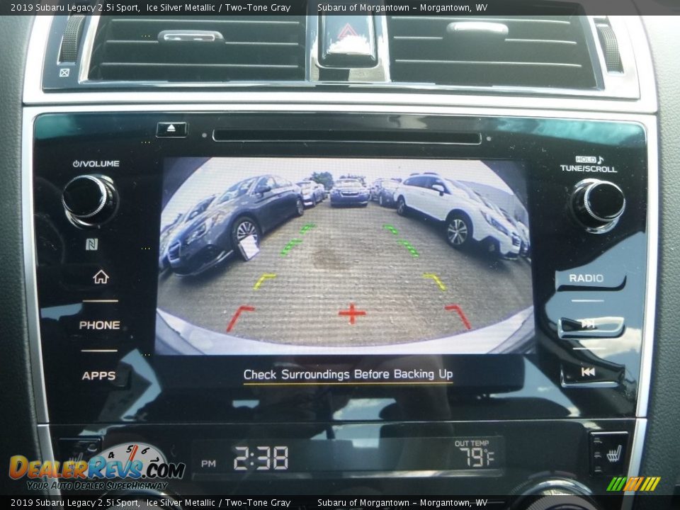 2019 Subaru Legacy 2.5i Sport Ice Silver Metallic / Two-Tone Gray Photo #17